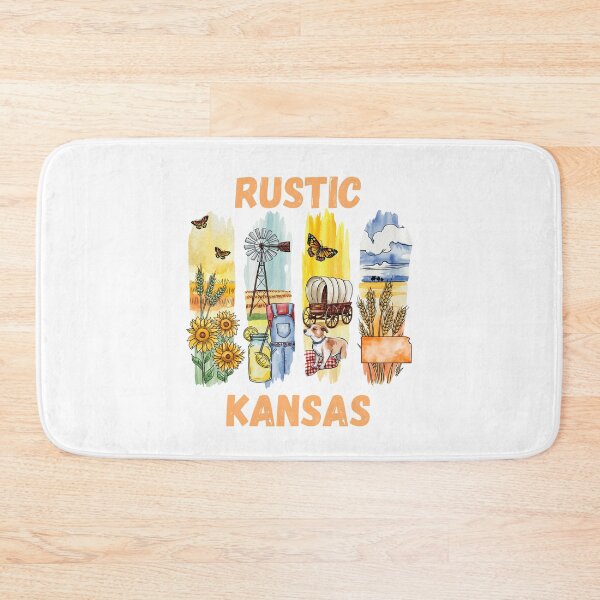 Item preview, Rustic Kansas – heartland pride & countryside charm design designed and sold by CleanDecor.