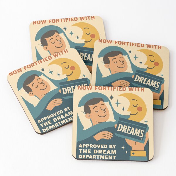 Item preview, Sleep – Now Fortified With Extra Dreams Poster designed and sold by WeaveWhimsy.