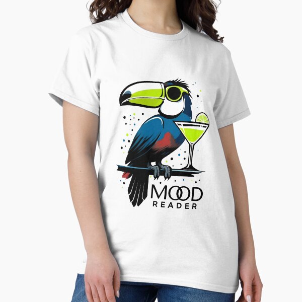 Item preview, Mood Reader, Funny Toucan with Cocktail designed and sold by QuirkySpark.