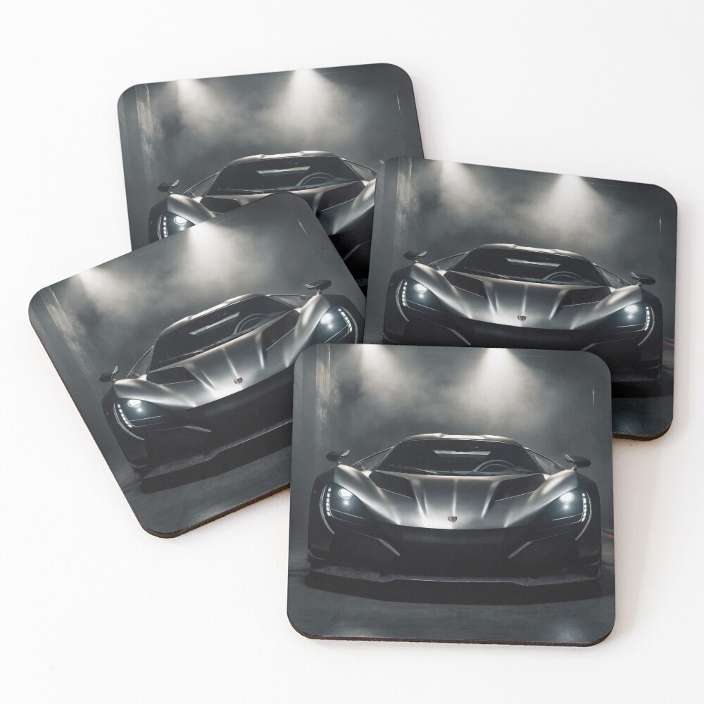 Item preview, Coasters (Set of 4) designed and sold by RearWheelCar.