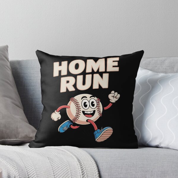 Aperçu de l'œuvre Coup de circuit - Continuez à frapper - Frappeur de coups de circuit - Né pour la mascotte du baseball - Au baseball nous avons confiance - Les rêves supérieurs créée et vendue par JansenGS.