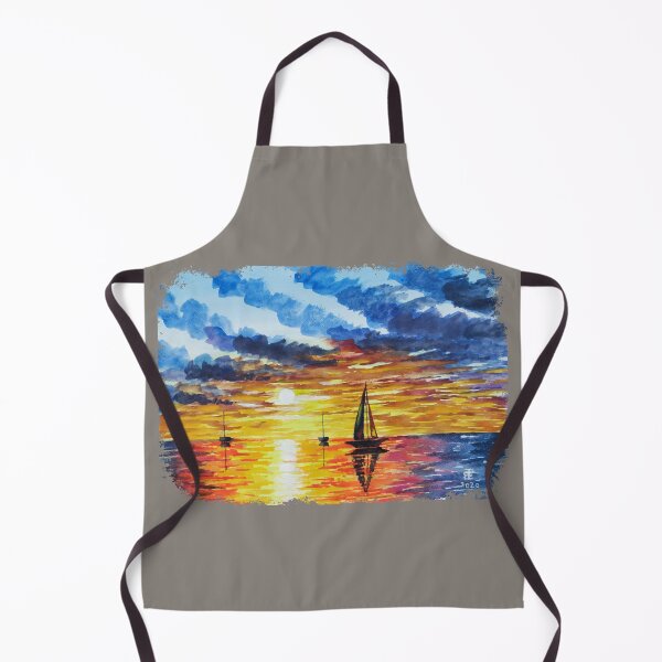 Item preview, Sunset On The Afremov Sea designed and sold by ShapeBow.