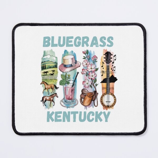 Item preview, Bluegrass Kentucky – horse country & southern pride design designed and sold by CleanDecor.
