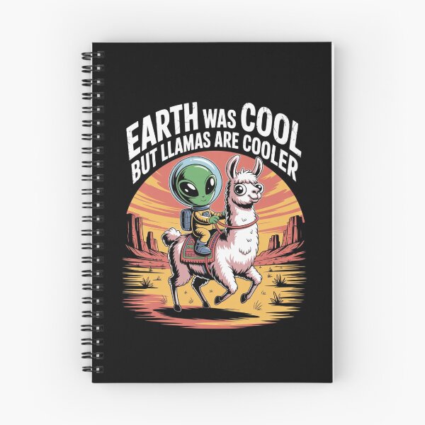 Item preview, Earth was cool, but lama's are cooler - Hello human alien designed and sold by JansenGS.