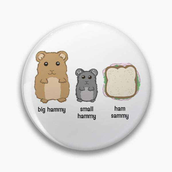 Item preview, big hammy, small hammy, ham sammy designed and sold by ScribbL-ScrabbL.