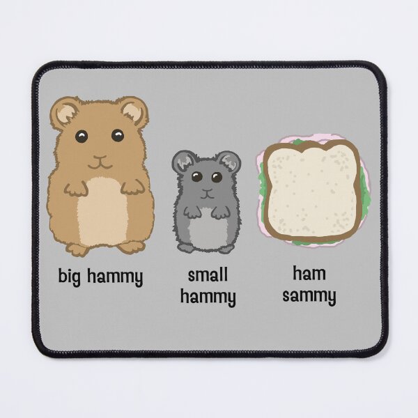 Item preview, big hammy, small hammy, ham sammy designed and sold by ScribbL-ScrabbL.