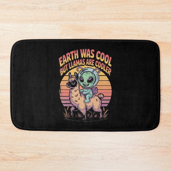 Item preview, Earth was cool, but lama's are cooler - Hello human alien designed and sold by JansenGS.