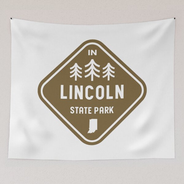 Item preview, Lincoln State Park Indiana Rhombus designed and sold by bivenart.