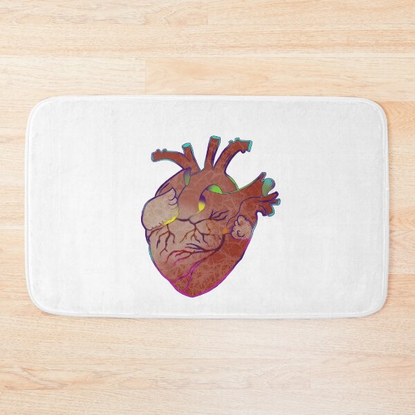 Item preview, anatomical heart color pop and semi-realism designed and sold by Kalhanne.