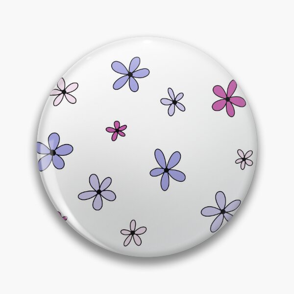 Item preview, Purple Flowers Sticker Pack designed and sold by WillowTreeArt.