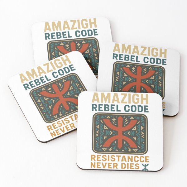 Item preview, Amazigh Rebel Code – Resistance Never Dies ⵣ" designed and sold by salimarts5dz.
