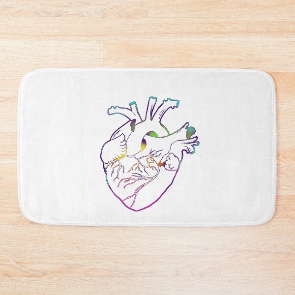 Item preview, color pop anatomical heart designed and sold by Kalhanne.