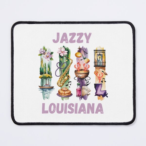 Item preview, Jazzy Louisiana – music & bayou vibes design designed and sold by CleanDecor.