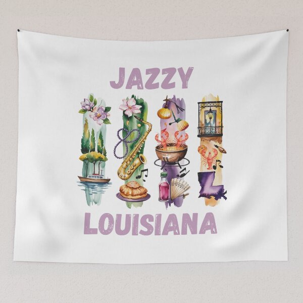 Item preview, Louisiana Jazzy: diseño con música y ambiente pantanoso designed and sold by CleanDecor.
