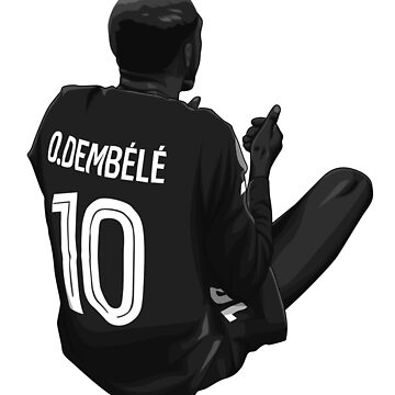 Silhouette Carton Ousmane Dembélé Format Mini - Celebrity Cutouts - Cadeau Fan Football