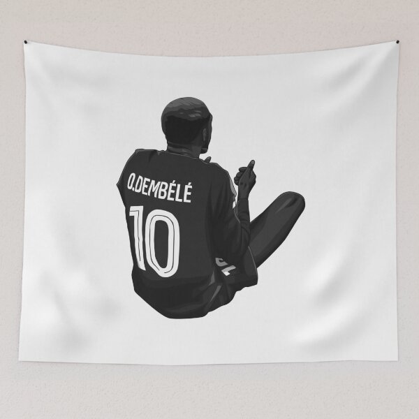 Item preview, Ousmane Dembélé Black and White Version designed and sold by Aldduardo.