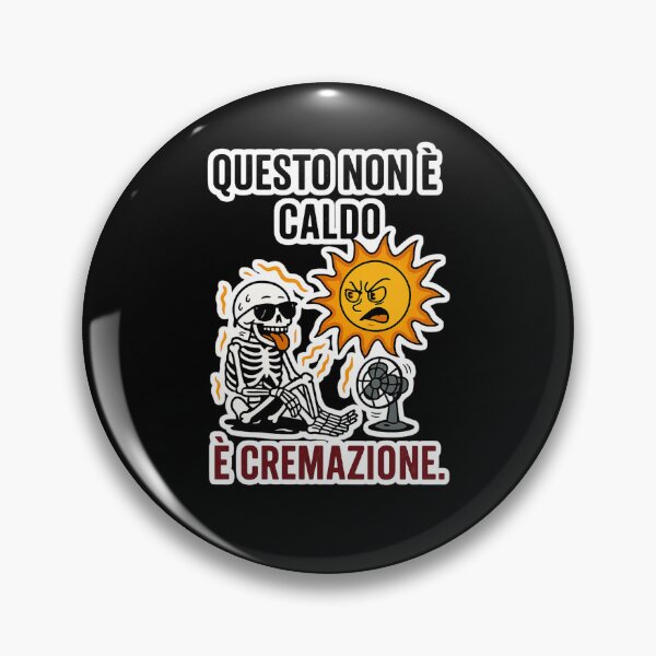 Item preview, THIS IS NOT HEAT, IT'S CREMATION - FUNNY SKELETON SUMMER DESIGN designed and sold by IroniaeCo.
