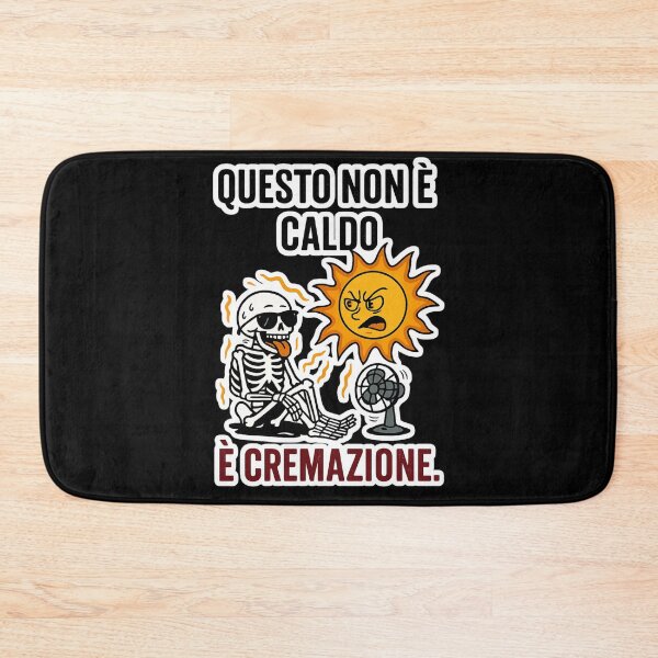 Item preview, THIS IS NOT HEAT, IT'S CREMATION - FUNNY SKELETON SUMMER DESIGN designed and sold by IroniaeCo.