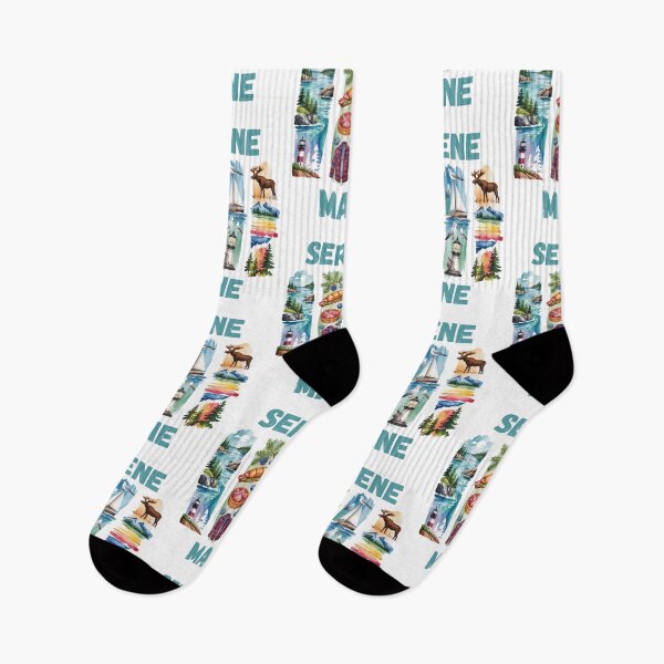 Item preview, Serene Maine – coastal calm & pine tree state design designed and sold by CleanDecor.