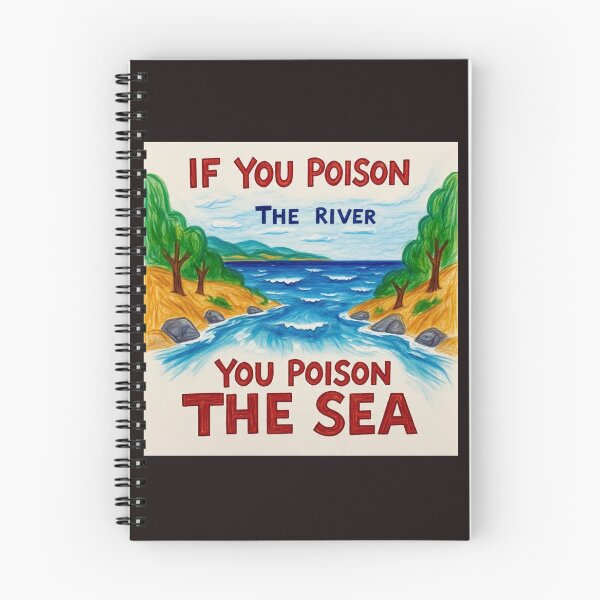 Item preview, IF YOU POISON THE RIVER YOU POISON THE SEA #3 designed and sold by andalaimaging.