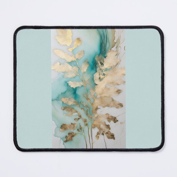 Item preview, Gold leaf texture, gold green texture, leaf pattern, gold marble, green stone designed and sold by KolorellaS.