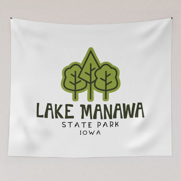 Item preview, Lake Manawa State Park Iowa Trees designed and sold by bivenart.