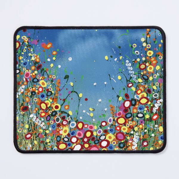 Item preview, The Sky's The Limit Abstract Floral Landscape designed and sold by SimoneCrossland.