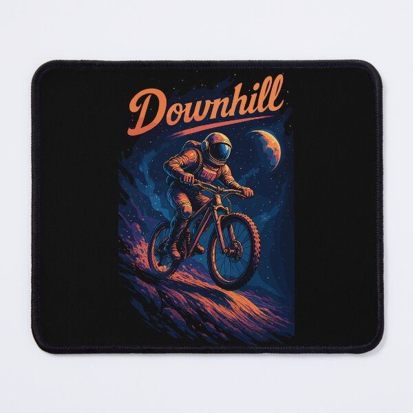 Item preview, MTB Mountain Biking Downhill Astronaut Gift designed and sold by Pineapple-Tree.