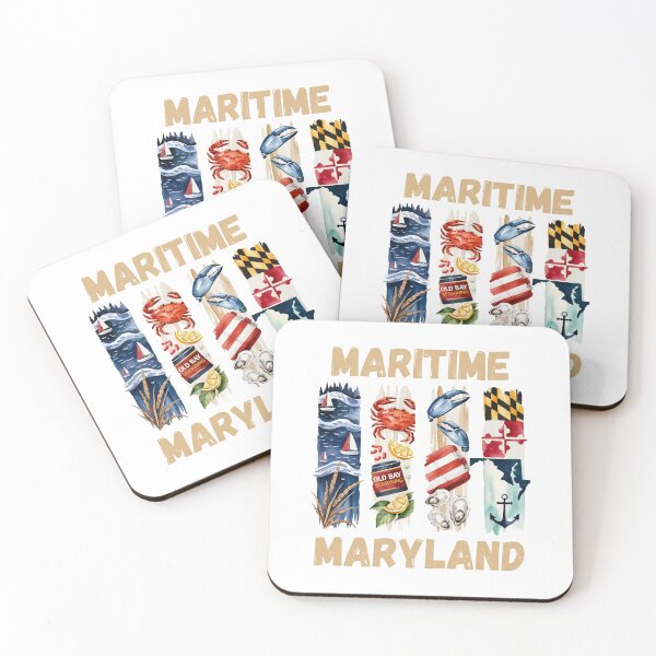 Item preview, Maritime Maryland – chesapeake bay & coastal heritage design designed and sold by CleanDecor.