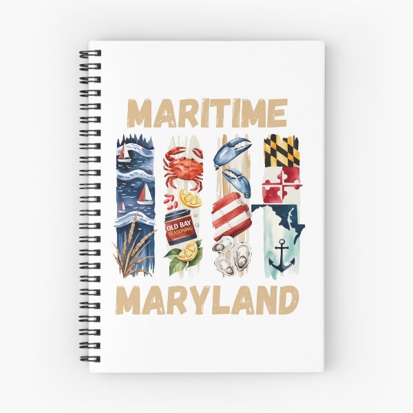 Item preview, Maritime Maryland – chesapeake bay & coastal heritage design designed and sold by CleanDecor.