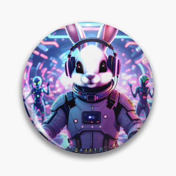 Item preview, Cosmic DJ Bunny: Cyber Party designed and sold by Felia001.