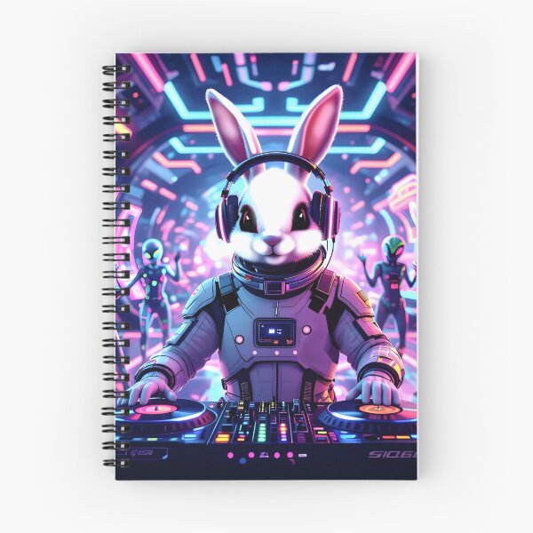 Item preview, Cosmic DJ Bunny: Cyber Party designed and sold by Felia001.