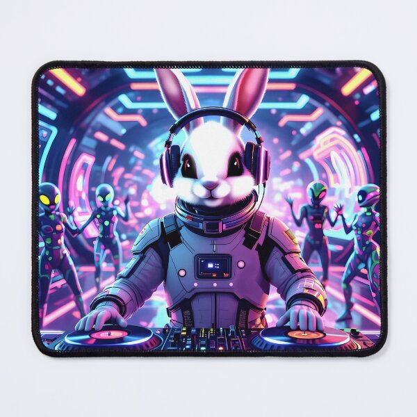 Item preview, Cosmic DJ Bunny: Cyber Party designed and sold by Felia001.