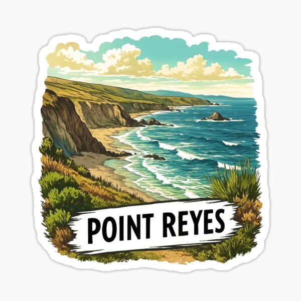 Vista previa del artículo con la obra «Point Reyes - Acantilado del norte de California», diseñado y vendido por FineArtsPro.
