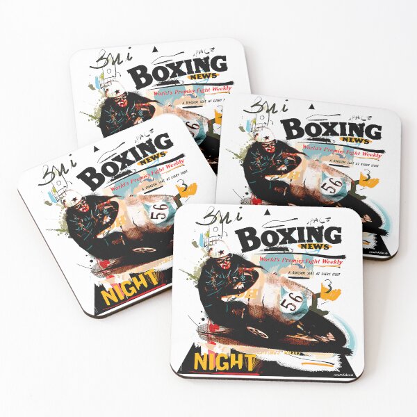 Item preview, Boxing News – Vintage Motorcycle Racing Design designed and sold by Matalobos /  Retro Art & Classic Machines.