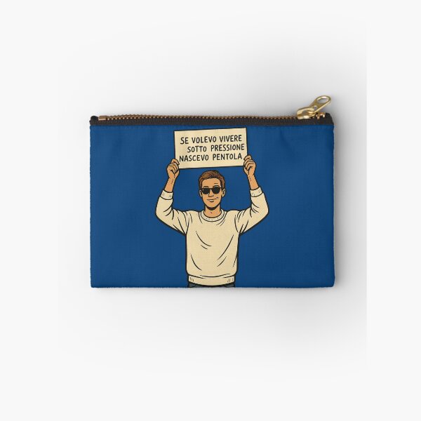 Item preview, FUNNY ITALIAN QUOTE - UNDER PRESSURE SIGN - HUMOR DESIGN designed and sold by IroniaeCo.