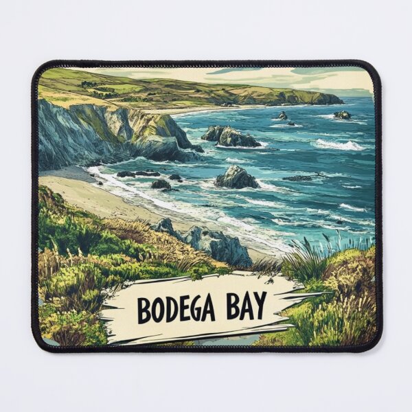 Item preview, Bodega Bay - Northern California Coastline designed and sold by Myra365Art.