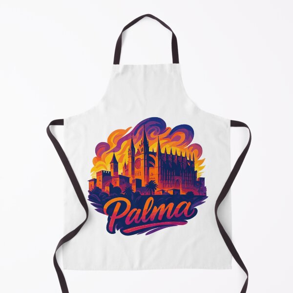 Item preview, Palma capital Mallorca silhouette gift designed and sold by Pineapple-Tree.