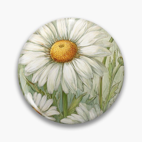 Item preview, Vintage Daisies Seed Packet designed and sold by Boddicca.