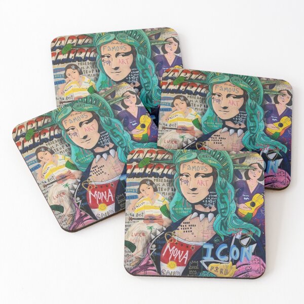 Item preview, Mona Lisa designed and sold by Pretty Postcards.