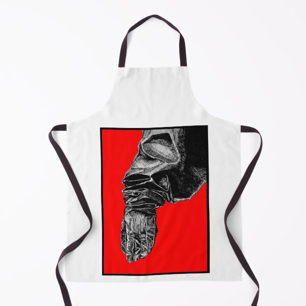 Item preview, Shiny black leather glove illustration designed and sold by Olivia Braunsteiner.