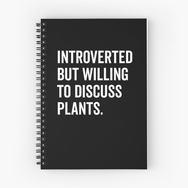Item preview, Introverted But Willing to Discuss Plants designed and sold by Frank Ring.
