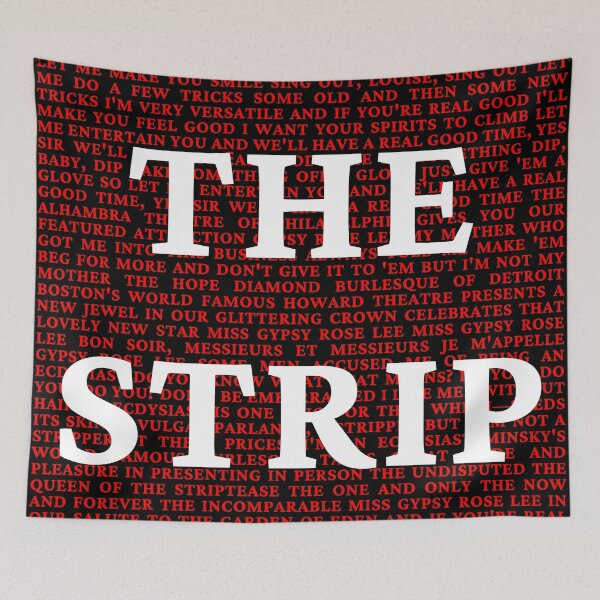 Item preview, Gypsy Lyrics designed and sold by broadwaygirl142.
