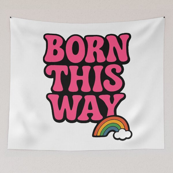 Item preview, Born This Way LGBTQ  designed and sold by FarieArt.