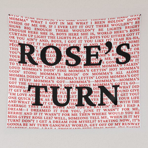 Item preview, Gypsy Lyrics designed and sold by broadwaygirl142.