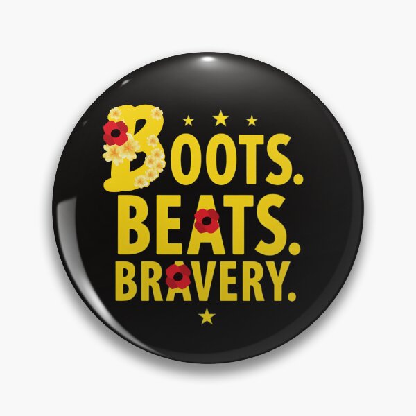 Item preview, military tribute design, red poppy remembrance, veteran appreciation shirt, memorial day art, boots beat bravery shirt, army tribute designed and sold by WHDProduction45.