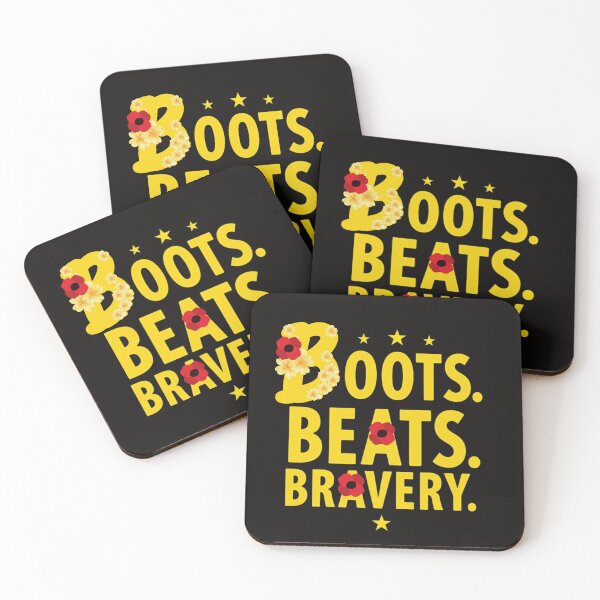 Item preview, military tribute design, red poppy remembrance, veteran appreciation shirt, memorial day art, boots beat bravery shirt, army tribute designed and sold by WHDProduction45.