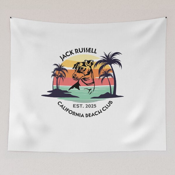 Artikelvorschau, Jack Russell California Beach Club entworfen und verkauft von ShopJCDumonde.