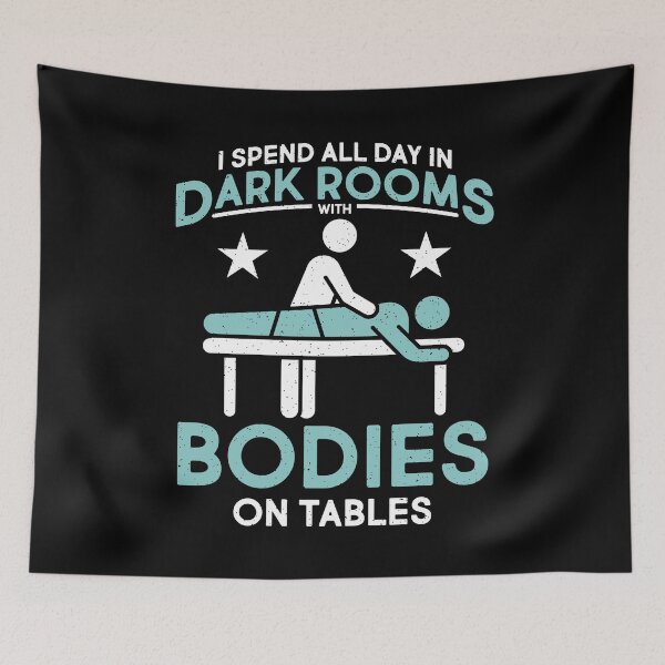 Item preview, Massage Therapist I Spend All Day In Dark Masseuse designed and sold by tshirtconcepts.