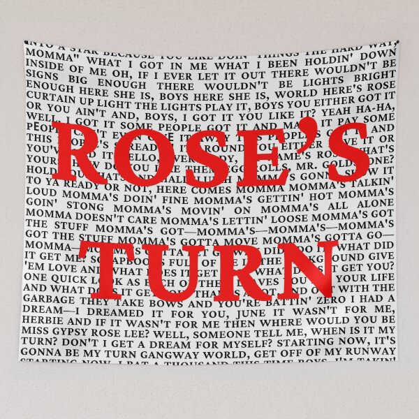 Item preview, Gypsy Lyrics designed and sold by broadwaygirl142.